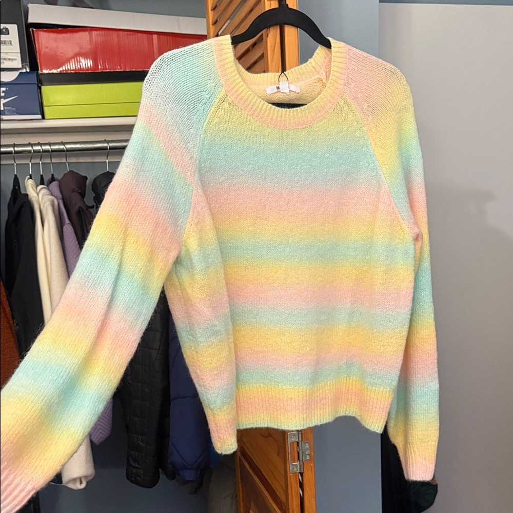 BB Steve Madden Ombré Pastel Sweater